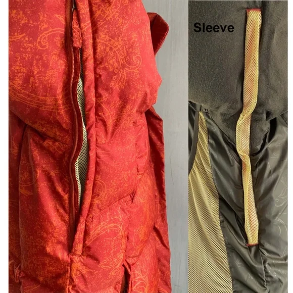 Columbia Titanium Women's Small DOWN Insulated snowboard ski Hooded Zip Jacket - Picture 16 of 16